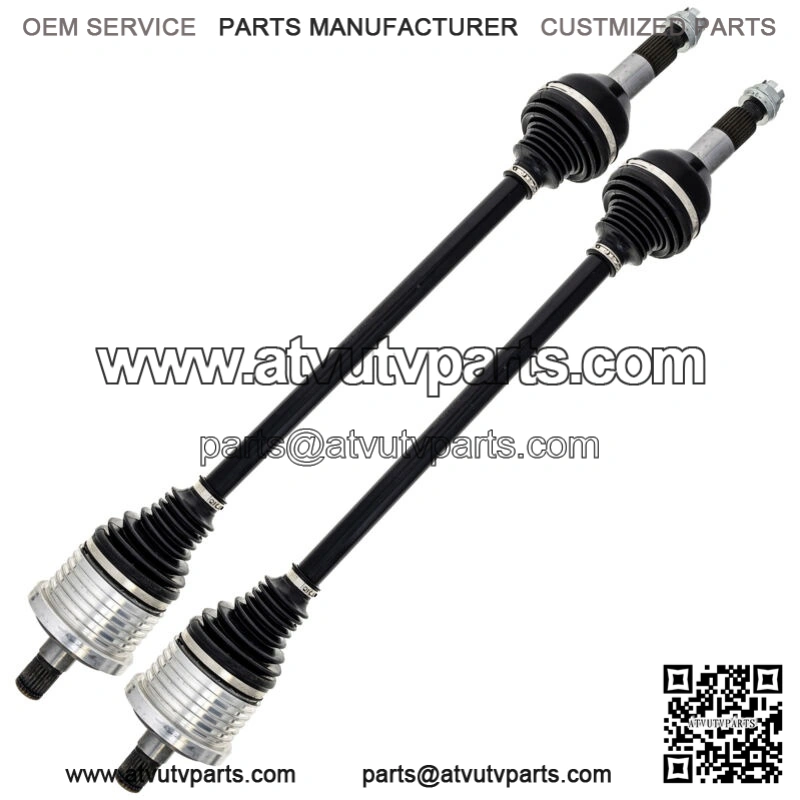 Rear CV Axle Half Drive Shaft for Can-Am Maverick 1000R Max XMR DPS 2 Pack