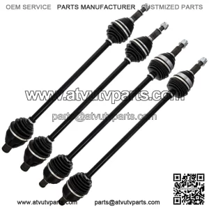 Front Rear CV Axle Kit For Polaris RZR Pro R 4 Sport 1337064 1334561