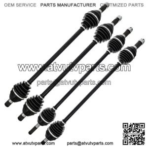 CV Axle Kit For Can-Am Maverick X3 R Turbo 705401830 705502362 Front Rear
