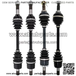 Front Rear Axle Rebuild Kit for Kawasaki Brute force 650 750