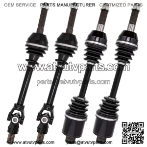 Front & Rear Left Right Axle Rebuild Kit for Polaris Sportsman 600 700