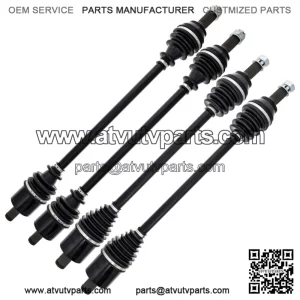 Front Rear CV Axle Kit for Polaris RZR XP 1000 4 Sport 1334491 1334490