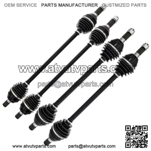 CV Axle Kit for Can-Am Maverick X3 Turbo 705401634 705502154 Front Rear