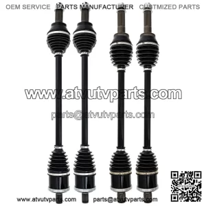 Front Rear CV Axle Kit for Polaris Ranger XP 1000 EPS 1334162 1334161