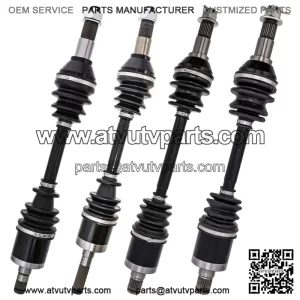Complete F&R CV Axle Driveshaft Kit for Can-Am Outlander 450 570 Max 570
