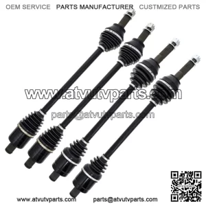 Front Rear CV Axle Kit for Polaris Ranger 1000 Crew XP EPS 1337122 1337121
