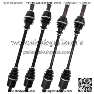 Front & Rear Left Right Axle Rebuild Kit for Polaris Ranger Crew 800