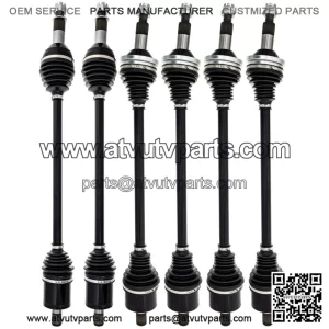 Front Middle Rear CV Axle Drive Shaft Kit for Can-Am Defender HD10 6x6