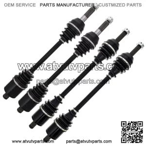 Front Rear CV Axle Kit For Polaris Ranger 570 Crew ETX EV 1333238 1333069