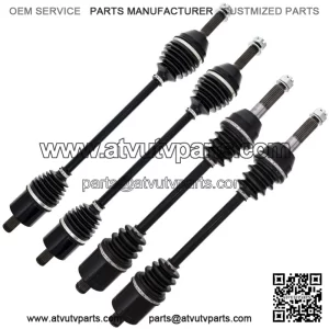Front Rear CV Axle Kit For Polaris Ranger 570 Crew 570-6 1333517 1333069