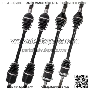 Complete Front & Rear CV Axle Kit for Can-Am Commander 800R 1000 Max 1000