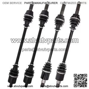 Complete F&R CV Axle Driveshaft Assembly Kit for Polaris RZR 4 RZR S 800