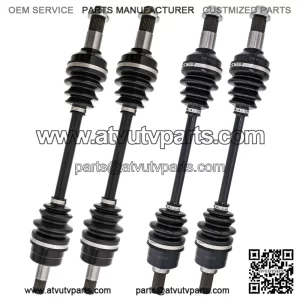 Complete Front Rear CV Axle Set for 2014-2015 Yamaha Grizzly 700