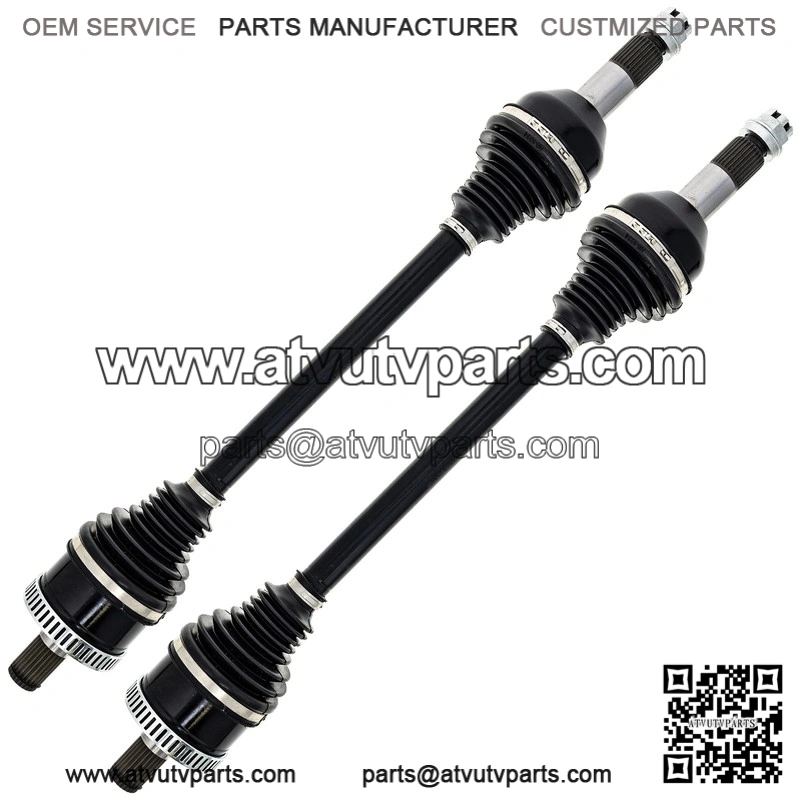 Rear CV Axle Half Drive Shaft for Can-Am Maverick Sport Max 1000R 2 Pack