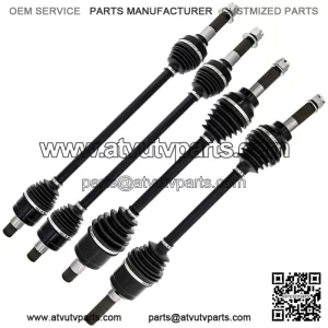 CV Axle Kit For Kawasaki Mule PROFXT 59266-0710 59266-0049 Front Rear