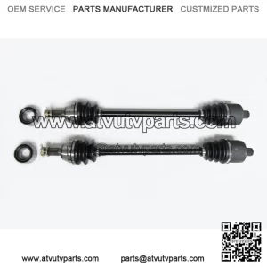 Set of Rear Axles & Wheel Bearings for Polaris RZR XP XP 4 1000 14-15