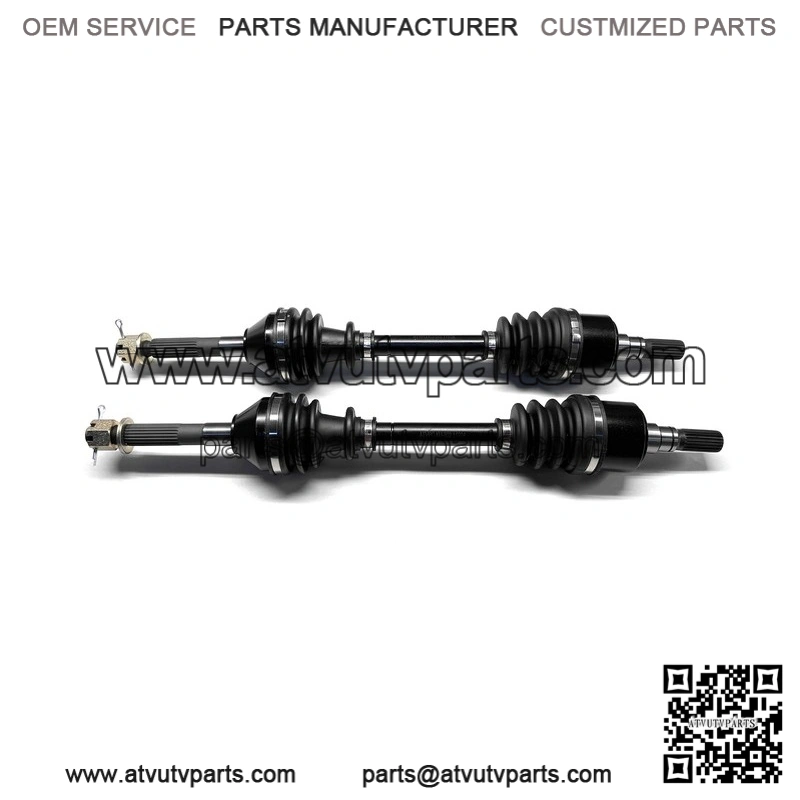 Rear Axle Shaft with Castle Nuts Pin For Polaris Xpedition 325 425 2000-2001 - Image 2