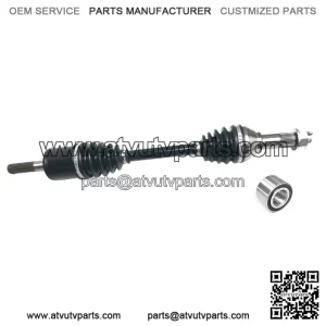 Front Left Axle with Bearing for Can-Am Maverick Trail 800 1000 18-23