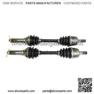 Pair of Front Axles for Yamaha Wolverine 350 4x4 2001-2005