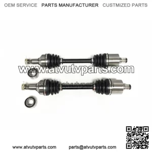 Set of Rear Axles & Wheel Bearings for Arctic Cat Wildcat Trail 700 14-20