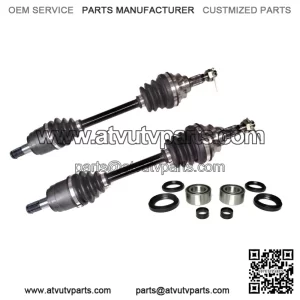 Front Axles with Bearing Kits for Honda Foreman, Rincon & Rubicon 500/680