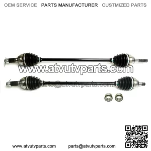 Front Axles with Bearings for Can-Am Maverick X3 XRS, 705401829, 705401830