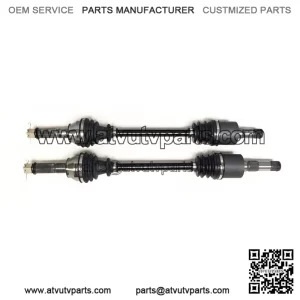 Pair of Rear Axles for Polaris Ranger 500 700 800, 2204857 2204858