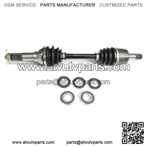 Front CV Axle & Wheel Bearing Kit for Yamaha Kodiak 400 2000-2002