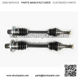 Pair of Rear Axles for Suzuki King Quad 450, 500, 750 2007-2022