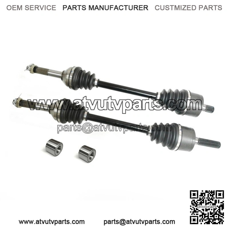 Set of Rear Axles & Wheel Bearings for Kawasaki Teryx 750 2008-2011