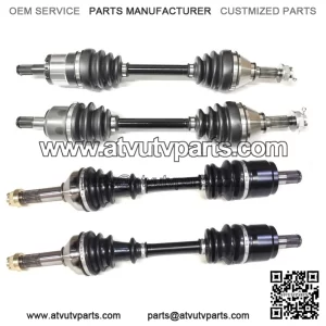 CV Axle Set for Kawasaki Brute Force 750i 2008-2011, Front & Rear
