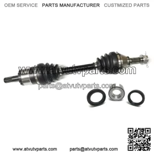 Front Left Axle & Wheel Bearing Kit for Kawasaki Brute Force 750 08-11