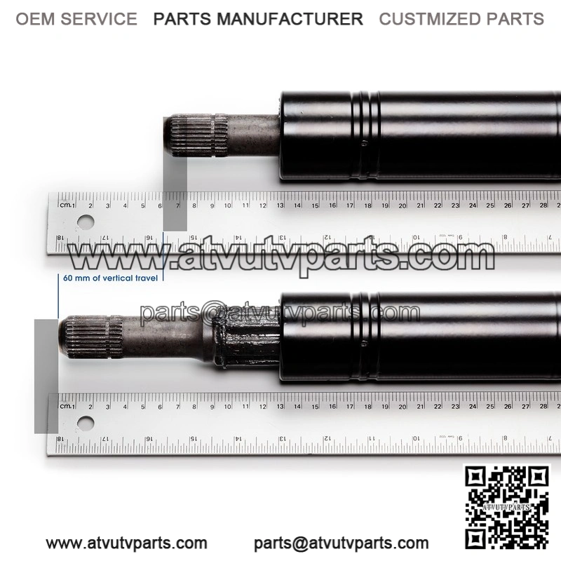 Rear CV Axle Half Drive Shaft for Can-Am Maverick 1000R Max XMR DPS 2 Pack - Image 3