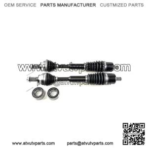 Axles Front Pair with Bearings for Polaris Scrambler & Sportsman ATV