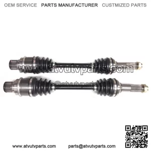 Pair of Rear Axles for Yamaha Grizzly 350 400 450 / Kodiak 400 450 4x4