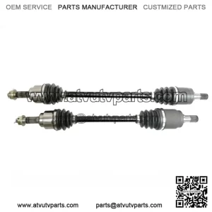 Pair of Rear CV Axles for Honda Big Red 700 2009-2013 UTV