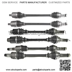 Set of CV Axles for Polaris, 2010-2016 Ranger 800 6x6, Front Middle Rear