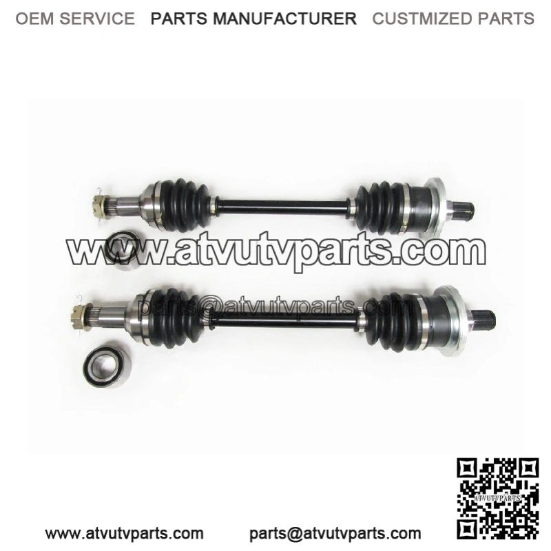 Set of Rear Axles & Bearings for Arctic Cat 400 500 550 650 700 1000