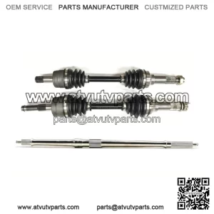 Axle Set for Yamaha Kodiak 450 2003-2004 YFM450, Set of 3