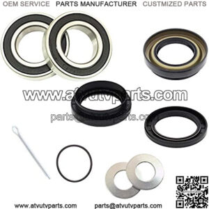 Bearing Y-ATV-FR-1001-1G1-1 Rear Wheel Bearings and Seals Kit for Yamaha YFM660 Grizzly 2002