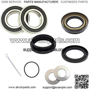 Bearing Front Wheel Bearings and Seals Kit for Yamaha YFM450 Grizzly IRS 2012 2013 2014