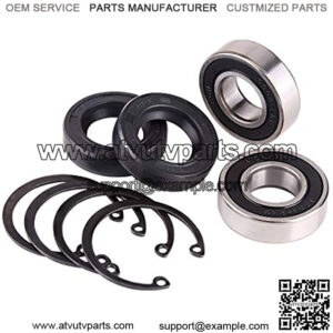 Golf Cart Rear Axle Bearing and Seal 2 Pack for EZGO Marathon Medalist TXT Electric Golf Cart 1978-up 611931 15112-G1 70181-G01