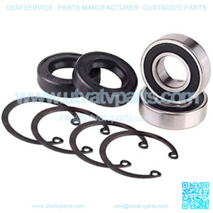 Golf Cart Rear Axle Bearing & Seal for EZGO Marathon, Medalist & TXT Electric Carts 1978 UP, Bearing Shaft Kit Replace OEM# 611931,70181-G01,15112G1,230-889,82705-78(2 Pack)