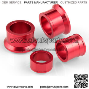 Off-road motorcycle CRF/KXL250 front and rear wheel spacers CNC aluminum alloy front and rear axle spacers