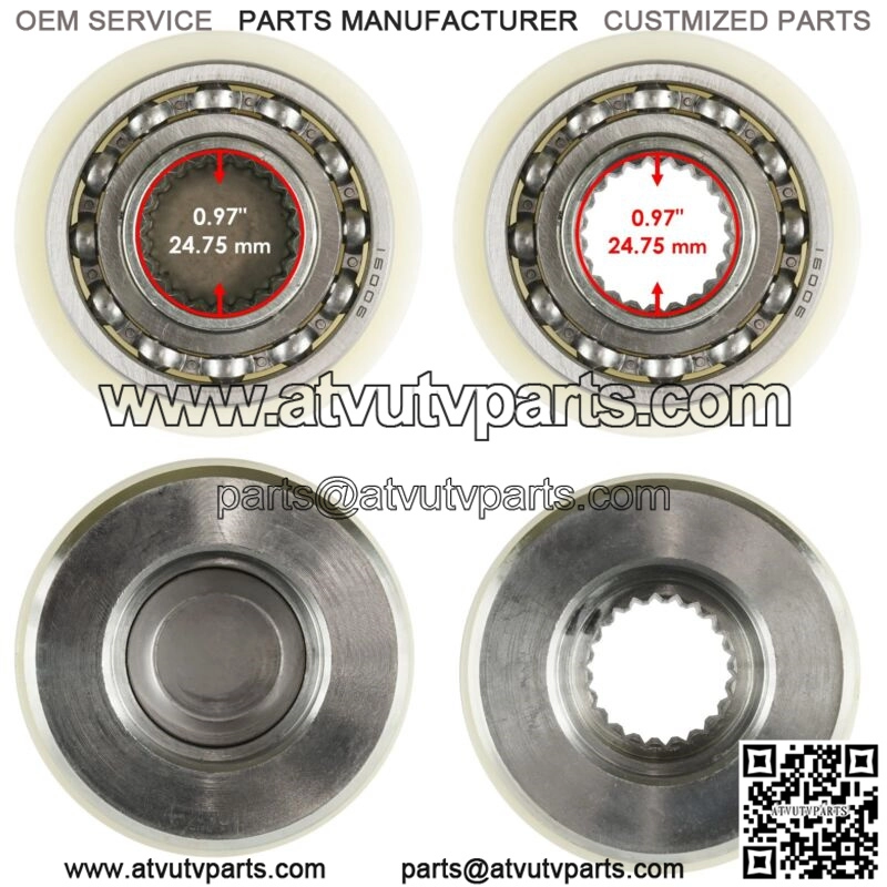 Front Differential Output Hub Assembly for Polaris Ranger XP 900 2013-19 3236683 - Image 3