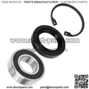 Rear Axle Drive Shaft Bearing Circlip Seal For Kawasaki Mule 550 KAF300 C 97-04