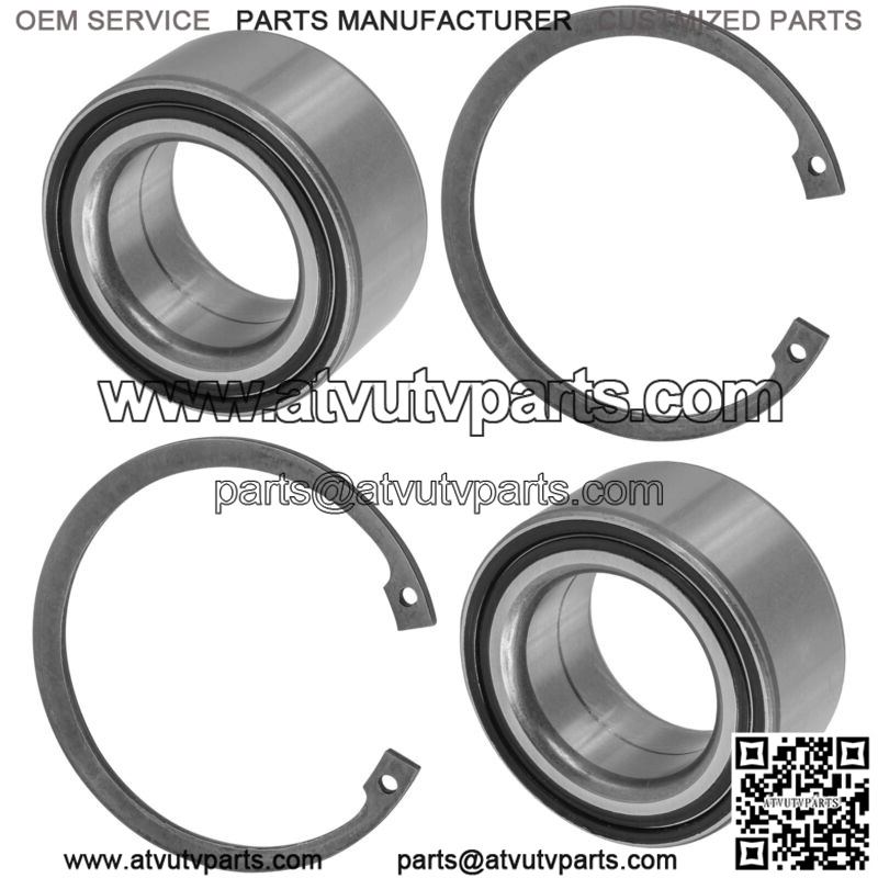 Knuckle Bearings W/Reataining Ring Clips For Polaris Ranger HST 2015-2017 - Image 5