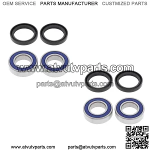 Front Wheel Bearings & Seals For 09-13 Kawasaki Mule 4010 Diesel 4x4