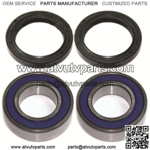 Front Wheel Ball Bearing And Seals Kit for Kawasaki Mule 4010 KAF950 4X4 Diesel