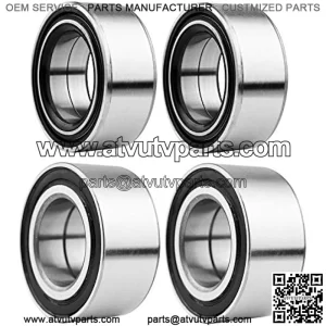 Front&Rear Wheel Bearings for Polaris Ranger RZR 800/ RZR S 800 /RZR 4 800/ Ranger 4x4 800 EFI&EFI CREW 2010-2014,12-15 Ranger 4x4 900 Diesel& Diesel CREW&Ranger RZR 570 EFI,Replaces # 3514699/3514635